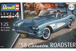 Revell 1/24 '58 Corvette Roadster image