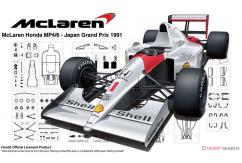 Fujimi 1/20 McLaren MP4/ 6 San Marino/ British Grand Prix 1991 image