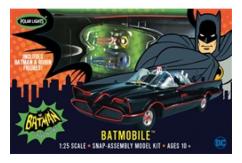 Polar Lights 1/25 Batmobile 1966 - SNAP Kit image