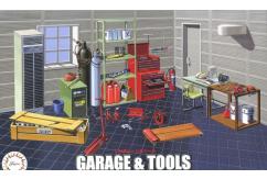 Fujimi 1/24 Garage & Tool Set image