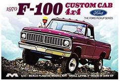 Moebius 1/25 1970 F-100 Ford Custom Cab 4x4 Pickup image