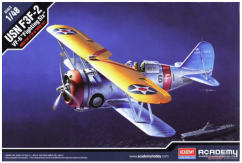 Academy 1/48 USN F3F-2 VF-6 "Fighter Six" image