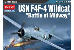 Academy 1/48 F4F-4 Wildcat "Battle of Midway" USN image