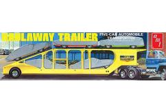 AMT 1/25 Car Haulaway Transporter Trailer (5 cars) image