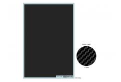 Tamiya Carbon Fibre Pattern Decal Sheet 190x130mm Twill Fine image