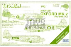 Tasman Models 1/72 Airspeed Oxford Mk.2 Post-WWII Pt.1 image