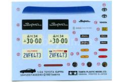 Tamiya 1/24 Toyota Supra Decal Set image