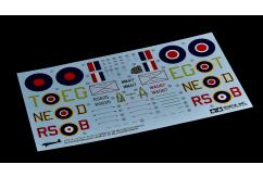 Tamiya 1/72 De Havilland Mosquito FB Mk.VI/NF Mk.II Decal Set image