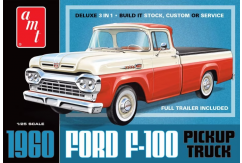 AMT 1/25 Ford F-100 with Trailer image