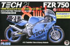 Fujimi 1/12 Yamaha FZR750 Tech21 Shiseido Racing Team 1985 image