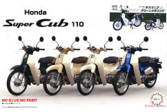 Fujimi 1/12 Honda Super Cub 110 (Tasmania Green Metallic) Snap Kit image
