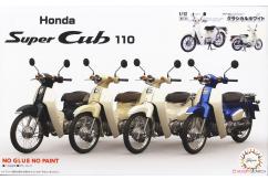 Fujimi 1/12 Honda Super Cub 110 Classical White  image