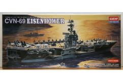 Academy 1/800 USS CVN-69 Eisenhower image