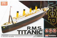 Academy 1/1000 R.M.S Titanic Centenary image