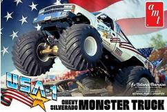 AMT 1/25 Chevy Silverado USA-1 Monster Truck image