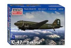 Minicraft 1/144 C-47 Skytrain "Dakota" image