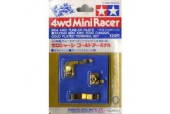 Tamiya Mini 4WD O Chas Gold Terminals image