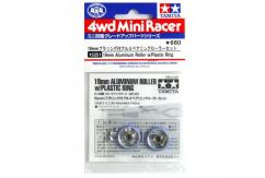 Tamiya Mini 4WD 19mm Aluminum Roller w/Plastic Ring image