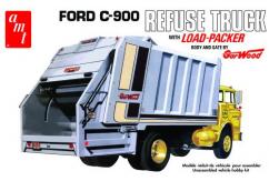 AMT 1/25 Ford C-900 Gar Wood Load Packer Garbage Truck image