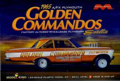 Moebius 1/25 A/FX Plymouth Golden Commandos image