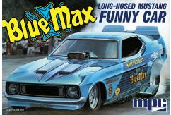 MPC 1/25 Blue Max Long Nose Mustang Funny Car image