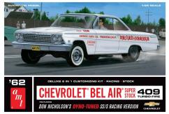 AMT 1/25 1962 Chevrolet Bel Air Super Stock 409 Turbo Fire Don Nicholson image