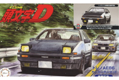 Fujimi 1/24 Trueno AE86 Carbon Bonnet Takumi Fujiwara Initial D image