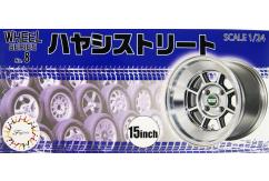 Fujimi 1/24 Wheels & Tyres 15" Hayashi Street image