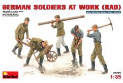 Miniart 1/35 German Soldiers At Work image
