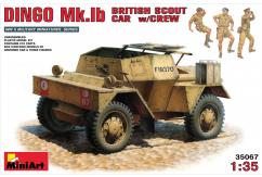 Miniart 1/35 British Scout Car Dingo Mk 1B image
