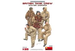 Miniart 1/35 British Tank Crew - Winter image