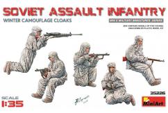 Miniart 1/35 Soviet Assault Infantry W/Camo Cloaks image