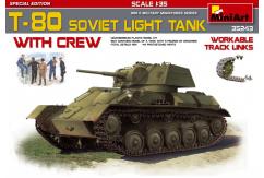 Miniart 1/35 T-80 Soviet Light Tank image