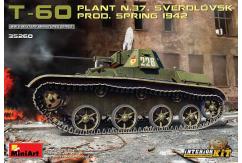 Miniart 1/35 T-60 Spring 1942 W/Int Kit image