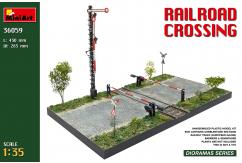Miniart 1/35 Railroad Crossing image