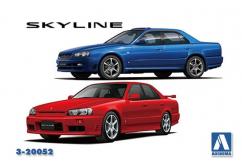 Aoshima 1/24 Nissan ER34 Skyline GTX-Turbo 1991/98 image