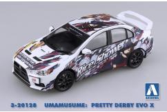 Aoshima 1/24 Ver.2 Lancer Evolution X Uma Musume Pretty Derby image