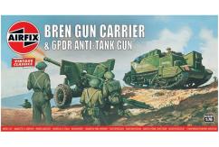 Airfix 1/76 Bren Gun Carrier & 6PDR Anti-Tank Gun image