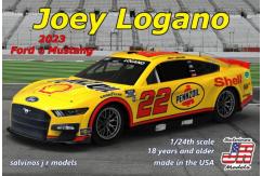 Salvinos Jr 1/24 Team Penske Joey Logano ALL NEW - 2023 Body Ford Mustang image