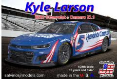 Salvinos Jr 1/24 Hendrick Motorsports Kyle Larson 2023 Primary Chevy Camaro image