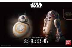 Bandai 1/12 BB-8 & R2-D2 - Snap Kit image
