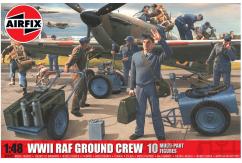 Airfix 1/48 WWII RAF Ground Crew - 10 Multi-Part Figures image