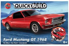 Airfix Ford Mustang GT 1968 - Quickbuild image