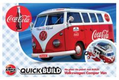 Airfix Coca-Cola Volkswagen Camper Van - Quickbuild image