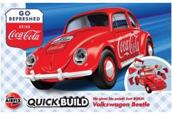 Airfix Coca Cola Volkswagen Beetle - Quickbuild image