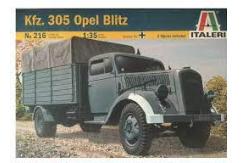 Italeri 1/35 Kfz.305 Opel Blitz Standard 3T Truck image