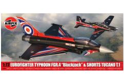 Airfix 1/72 Eurofighter Typhoon FGR.4 "Blackjack" & Shorts Tucano T.1 - Twin Pack image
