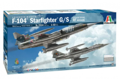 Italeri 1/32 TF-104 G Starfighter - Upgraded Version image