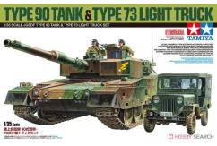 Tamiya 1/35 JGSDF Type 90 & Type 73 image