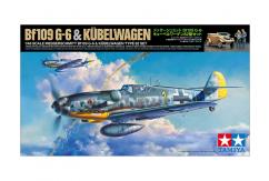 Tamiya 1/48 Messerschmitt BF109 G-6 & Kubelwagen image